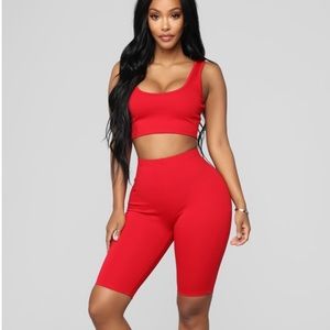 Fashion nova biker set new with tags